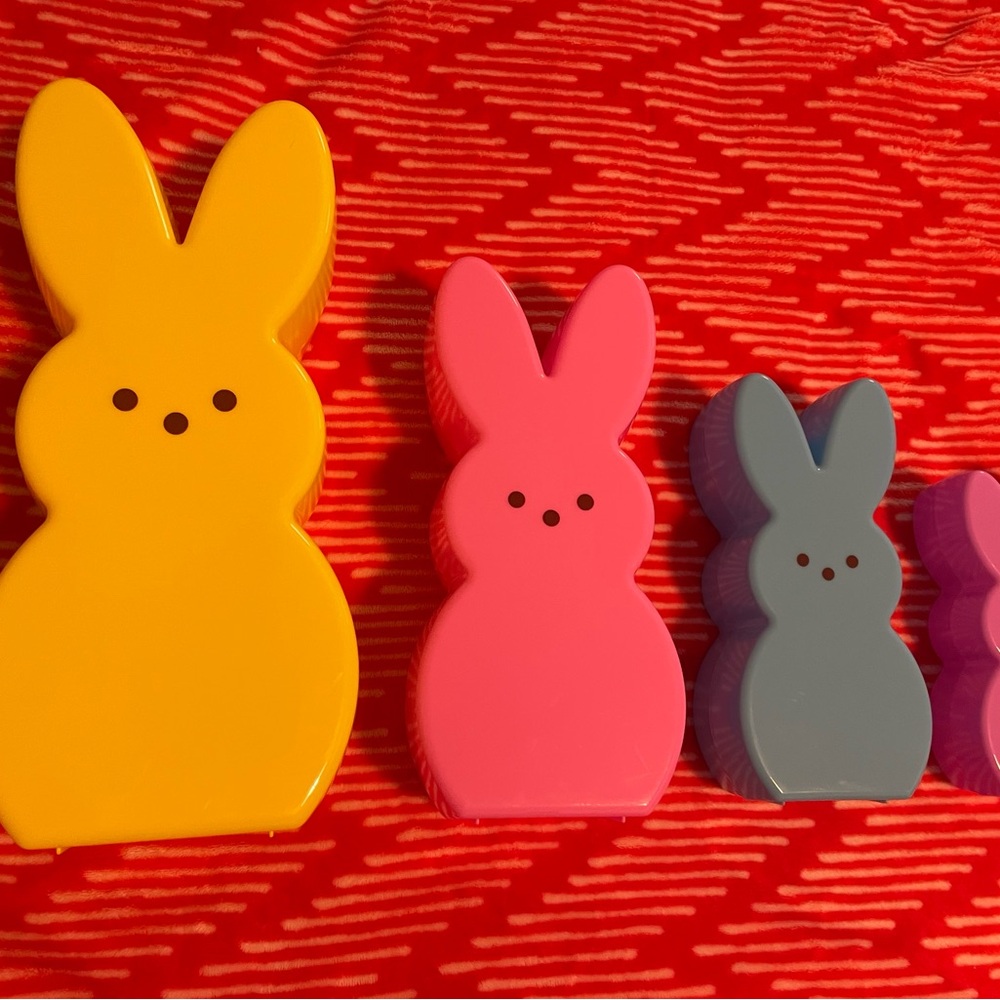 Colorful Bunny-Shaped Containers